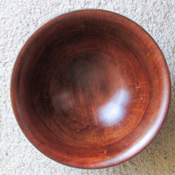 Large Wood Salad Bowl - Picture 4 of 8